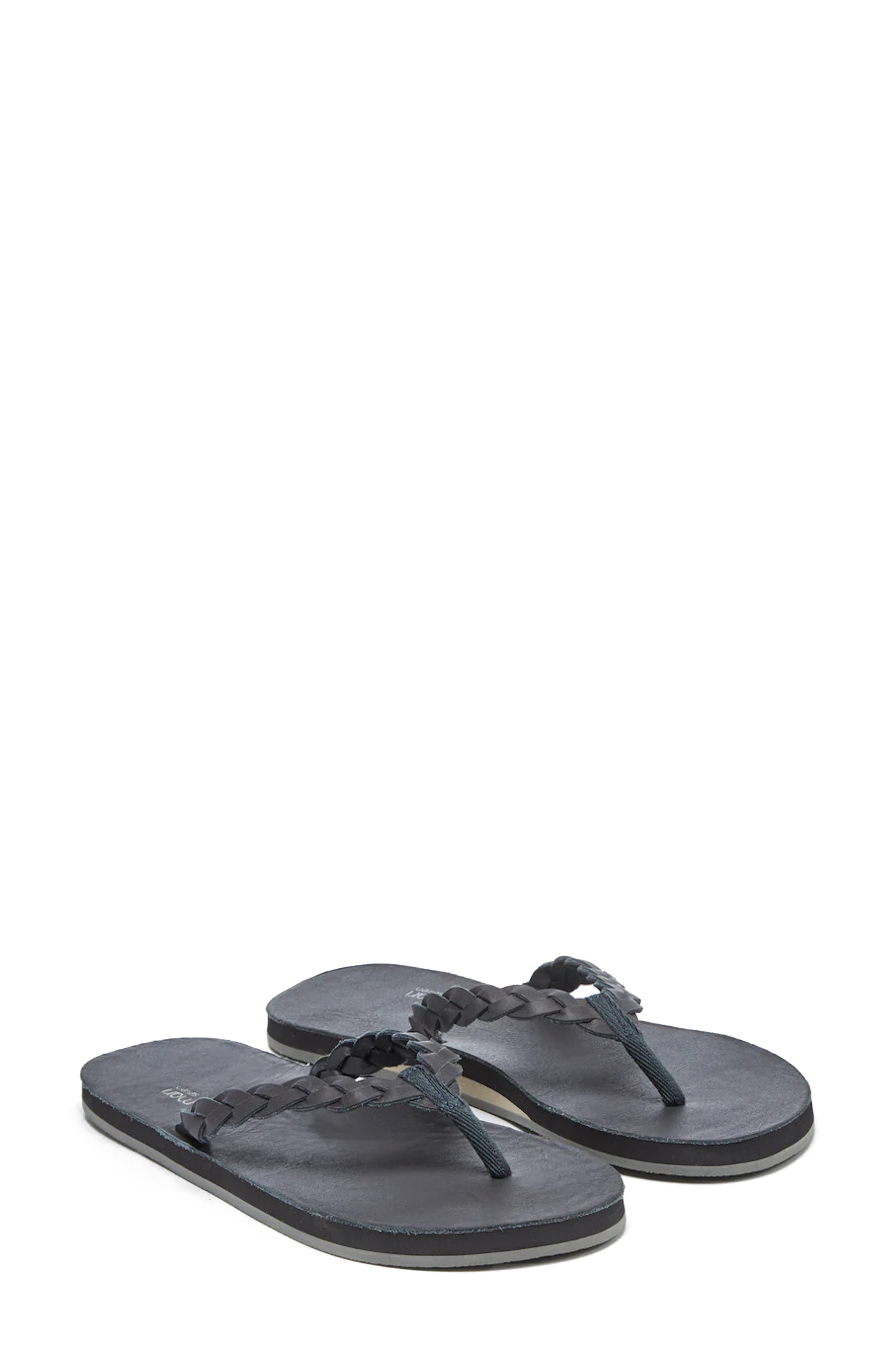 hari mari Meadows Braided Flip Flop, Main, color, Storm