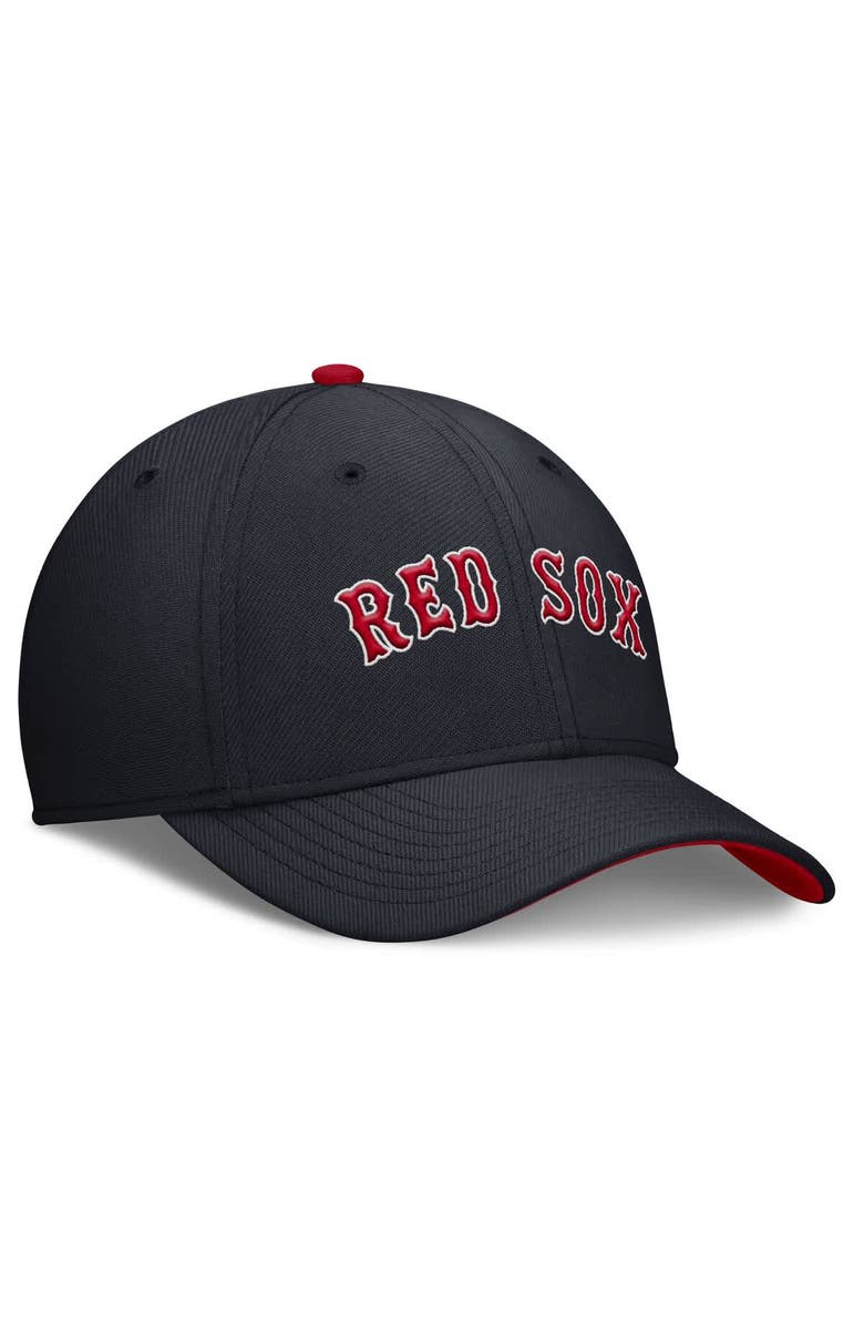 Nike Men's Nike Navy Boston Red Sox Primetime Rise Dri-FIT Flex Hat, Alternate, color, Navy