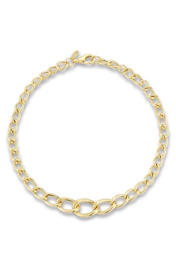 Ember Fine Jewelry 14k Gold Graduated Chain Bracelet In Gold