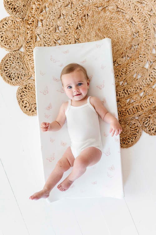 Changing Pad Cover Baby  In Butterfly & Stripe