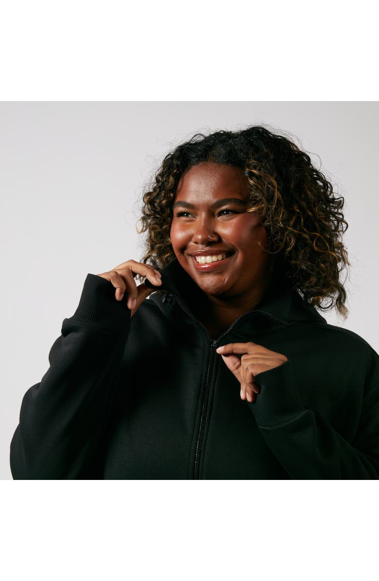 TomboyX Nonstop Hoodie, Alternate, color, Black