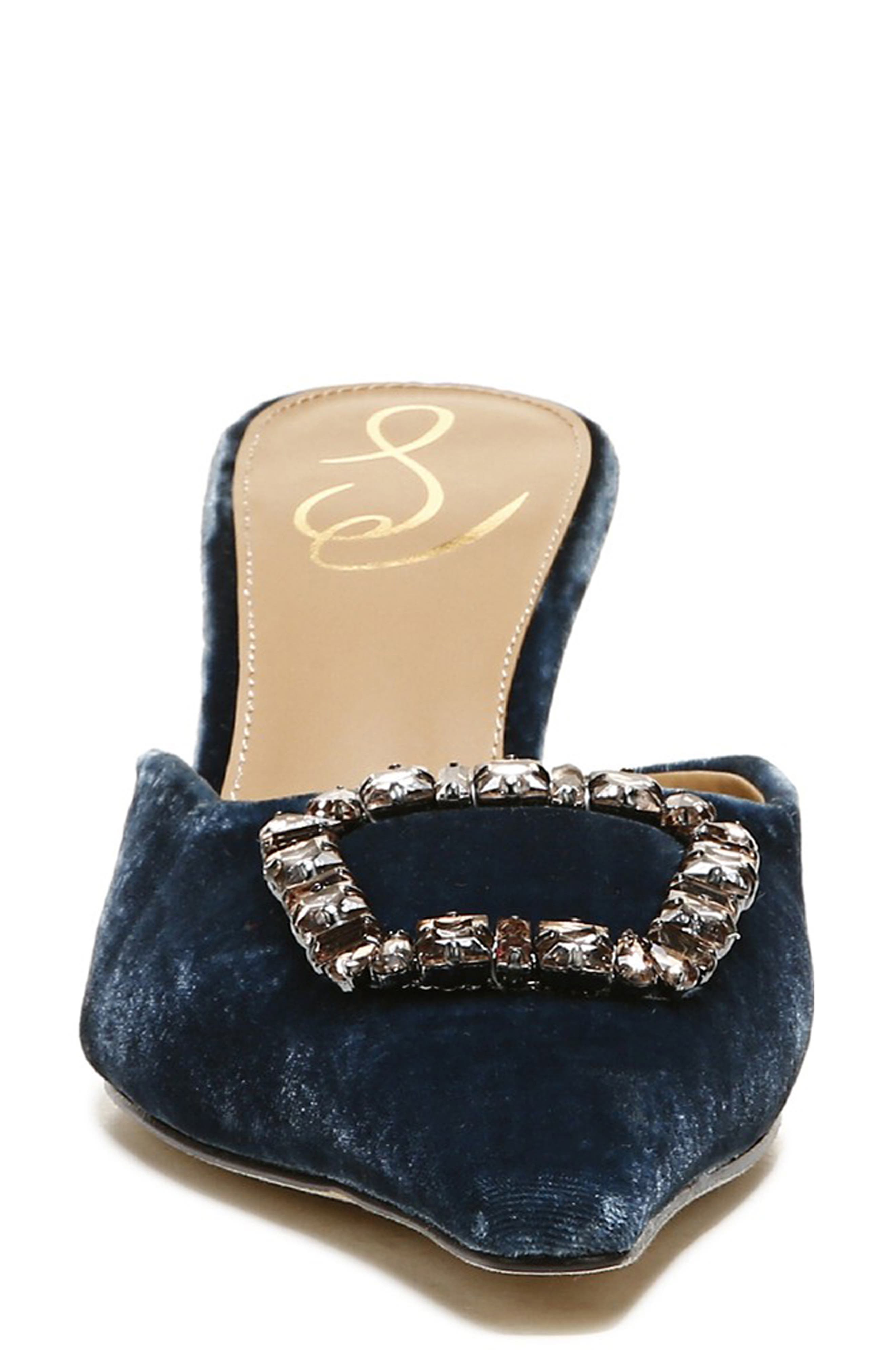 Brit Jewel Mule, Alternate, color, SAPPHIRE