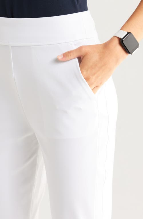 Zella Full Swing Ankle Pants In White