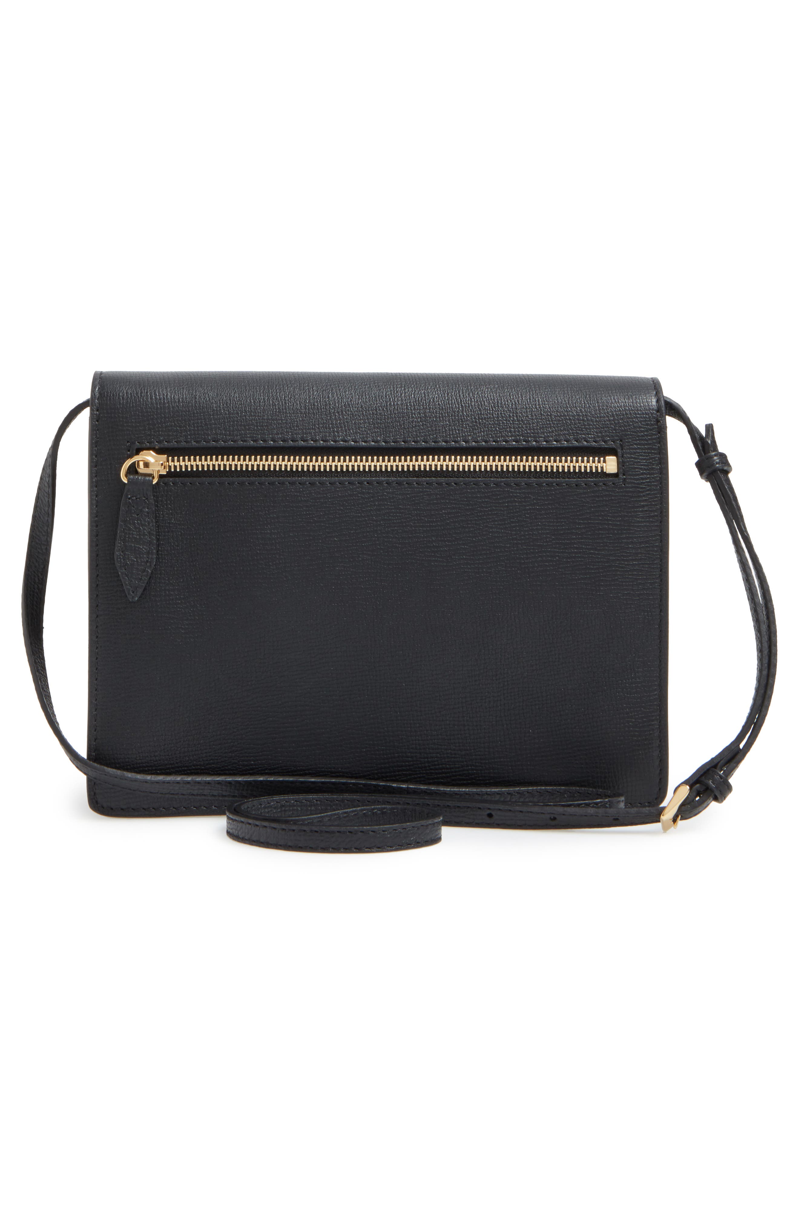 Burberry 'Small Macken' Check Crossbody Bag, Alternate, color, 