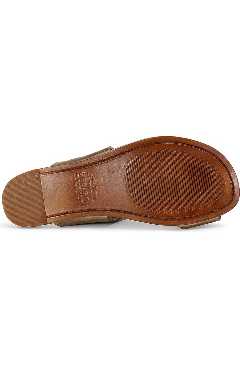 Bed Stu Civilized Flat Sandal, Alternate, color, Oats Rustic