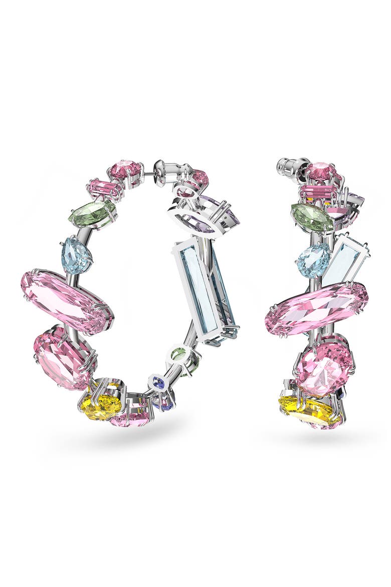 Gema Hoop Earrings, Alternate, color, CRYSTAL MULTI