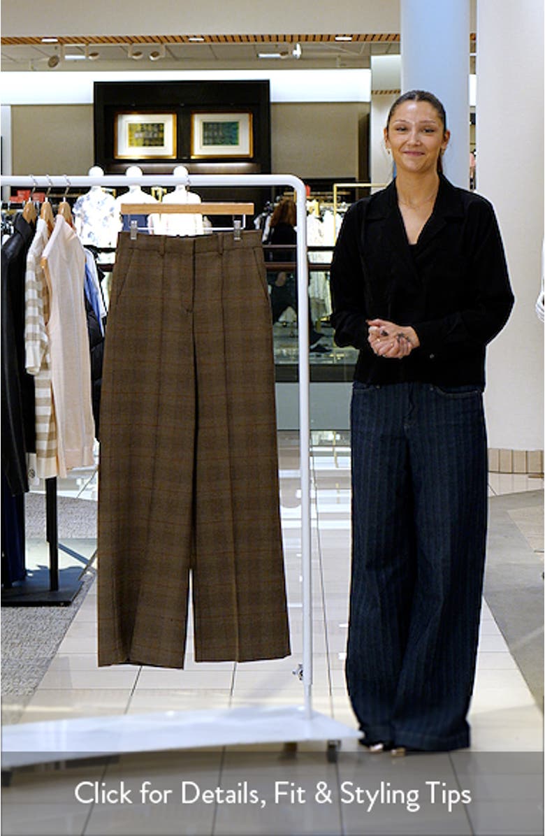 Check High Rise Straight Leg Pants, sales video thumbnail