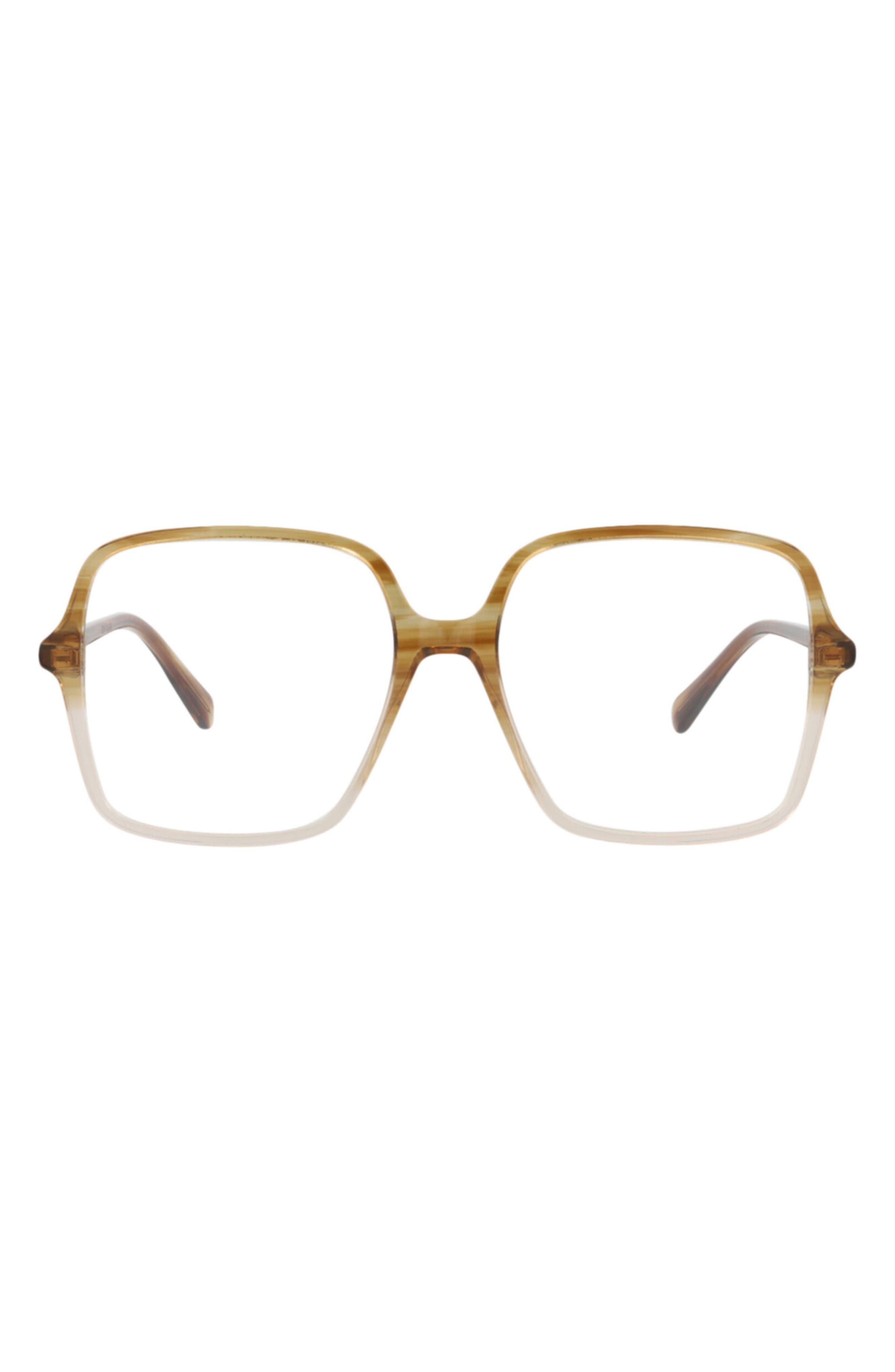 53mm Square Clear Lens Optical Glasses