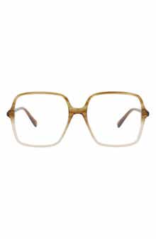 53mm Square Clear Lens Optical Glasses