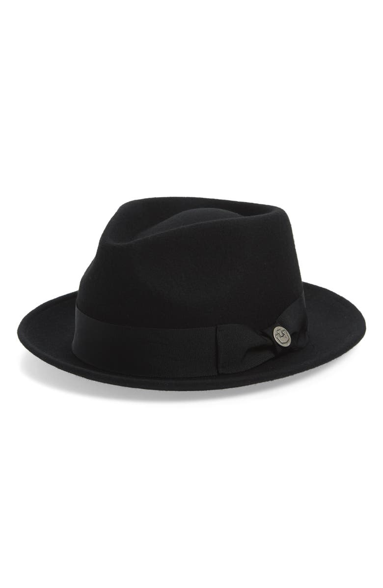 Goorin Bros. Paxton Wool Fedora, Main, color, 