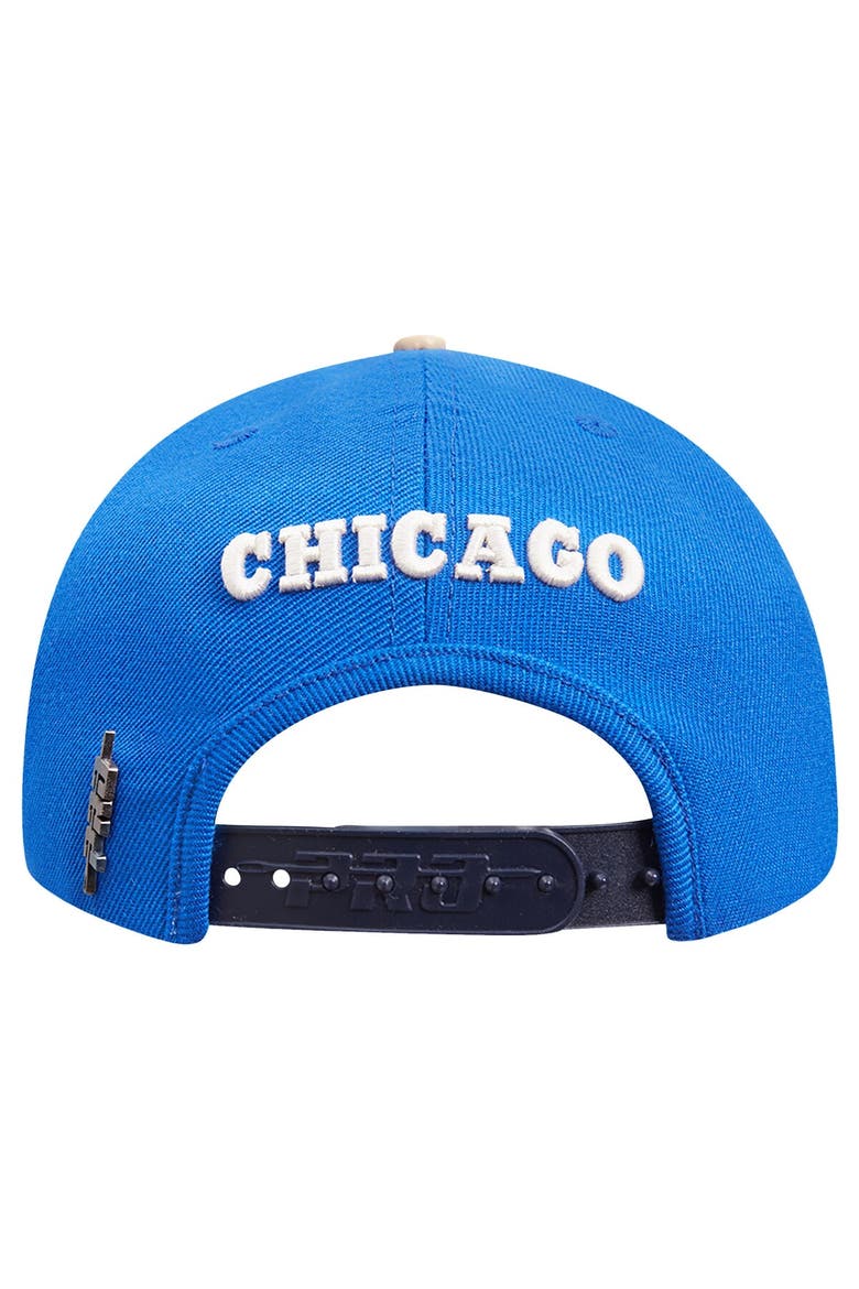 Men's Pro Standard Blue/Navy Chicago Bulls Legacy Snapback Hat, Alternate, color, Blue