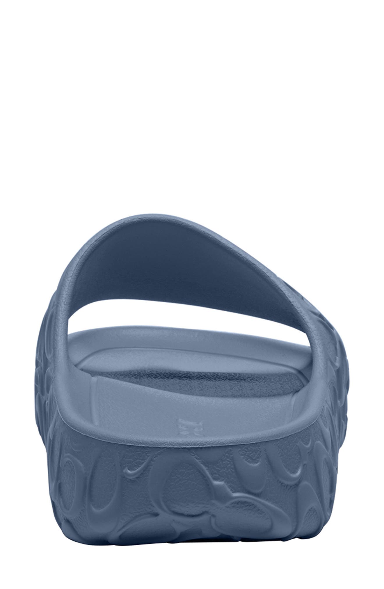 COACH Bay Slide Sandal, Alternate, color, Light Denim