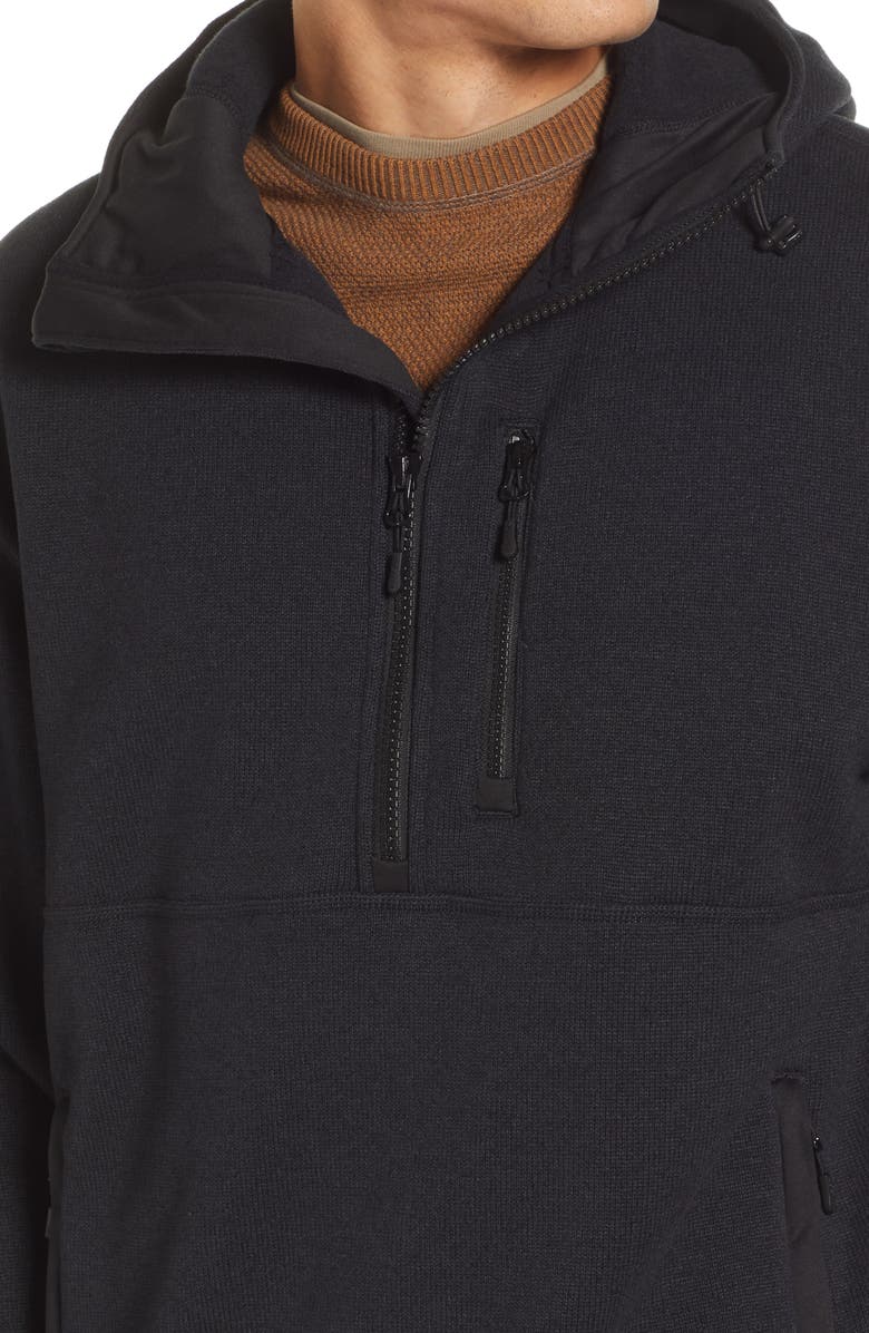 Filson Ridgeway Half Zip Hooded Fleece Pullover, Alternate, color, 