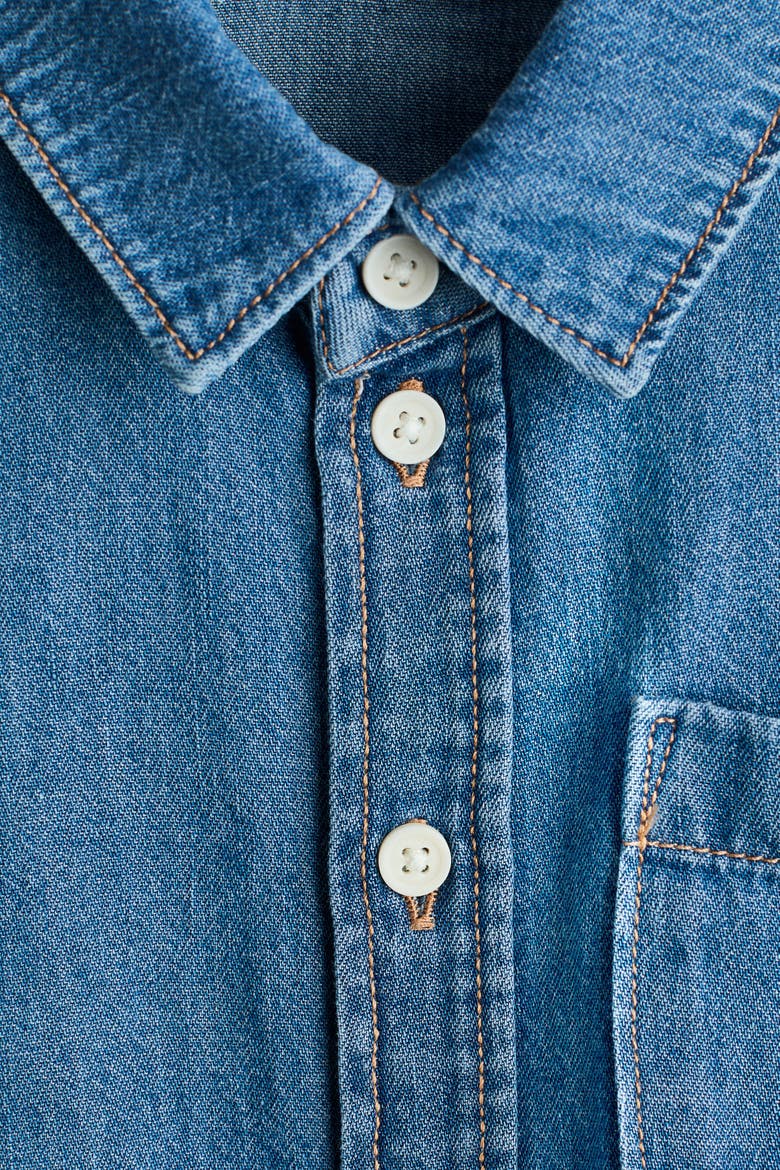 Denim Shirt, Alternate, color, Denim blue