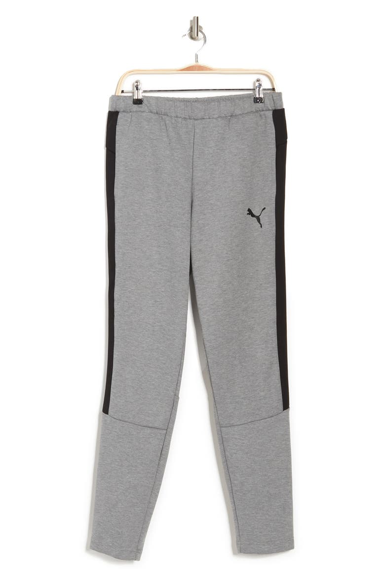 Evostripe Core Pants, Alternate, color, MEDIUM GRAY HEATHER