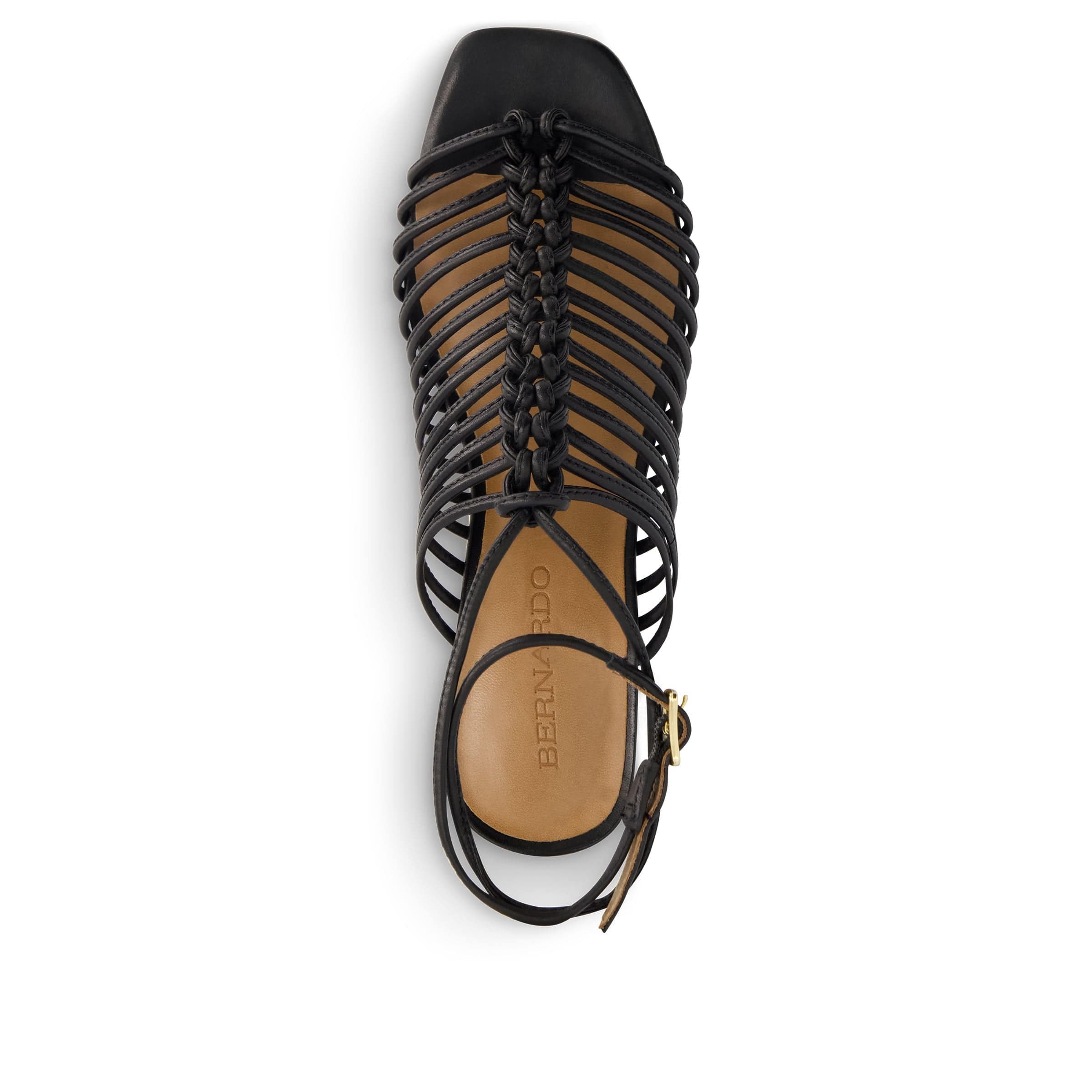 Briga Mid Heel Sandal, Alternate, color, BLACK