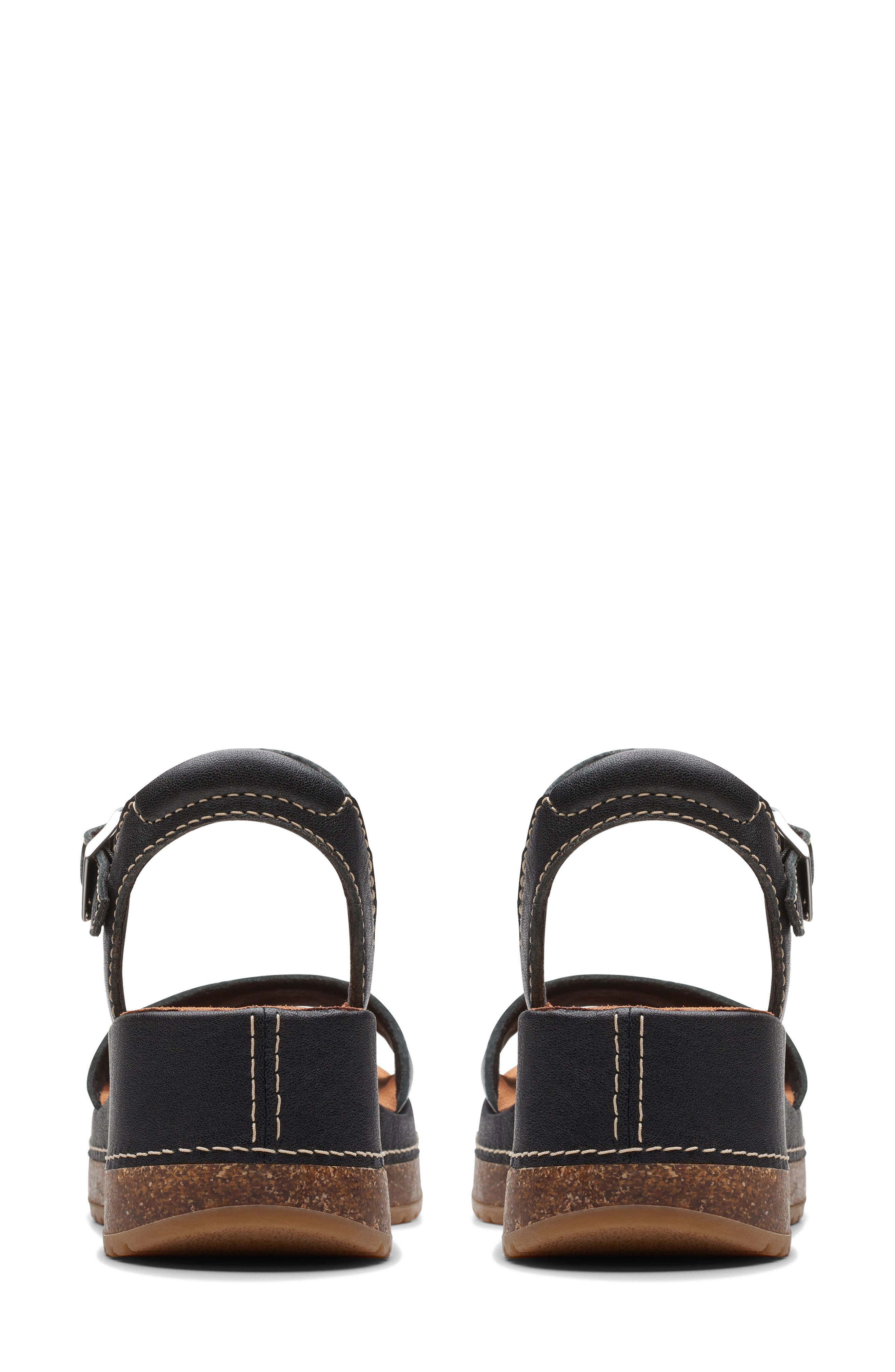 Clarks<sup>®</sup> Kassanda Lily Wedge Sandal, Alternate, color, 