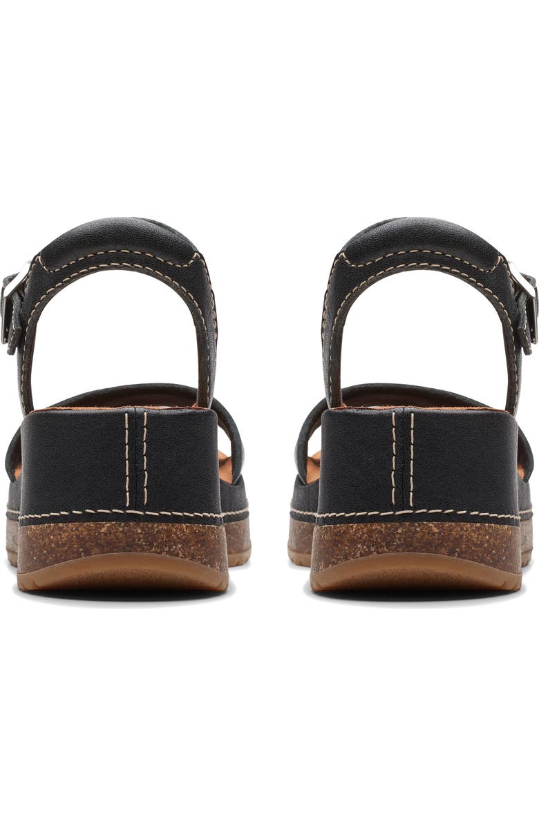 Clarks<sup>®</sup> Kassanda Lily Wedge Sandal, Alternate, color,