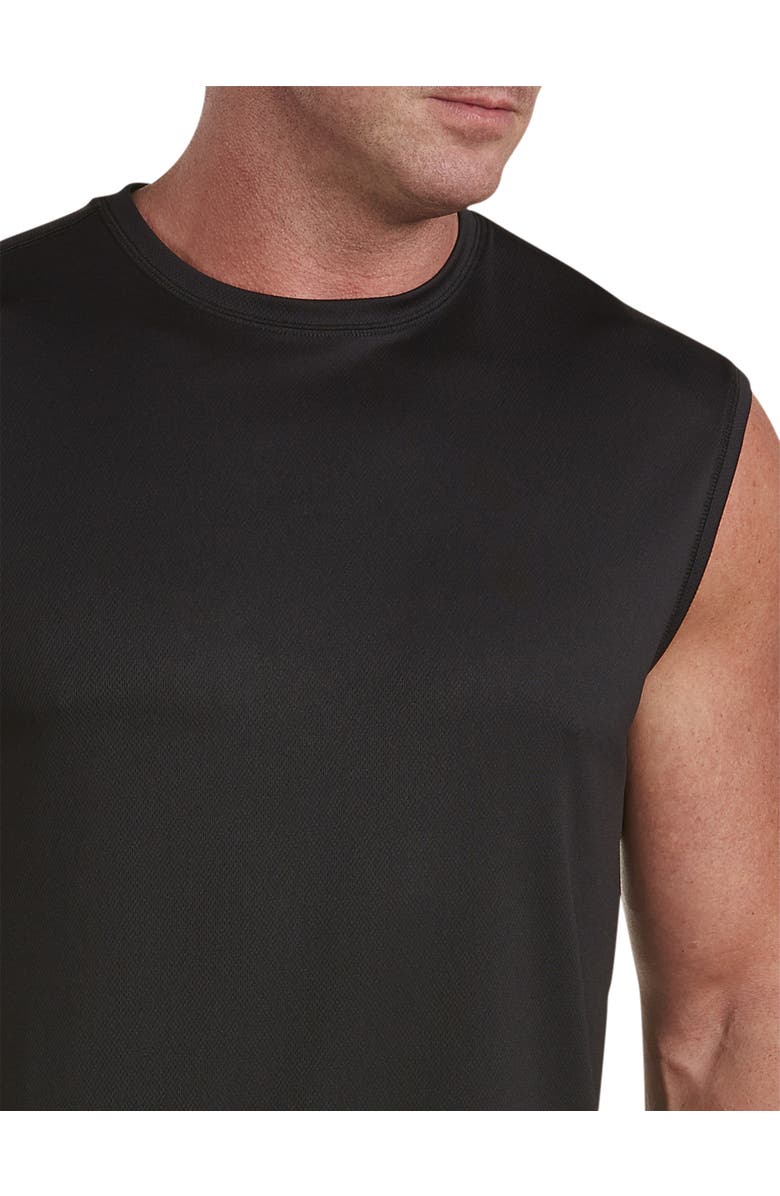 Harbor Bay by DXL Muscle Swim T-Shirt, Alternate, color, Black