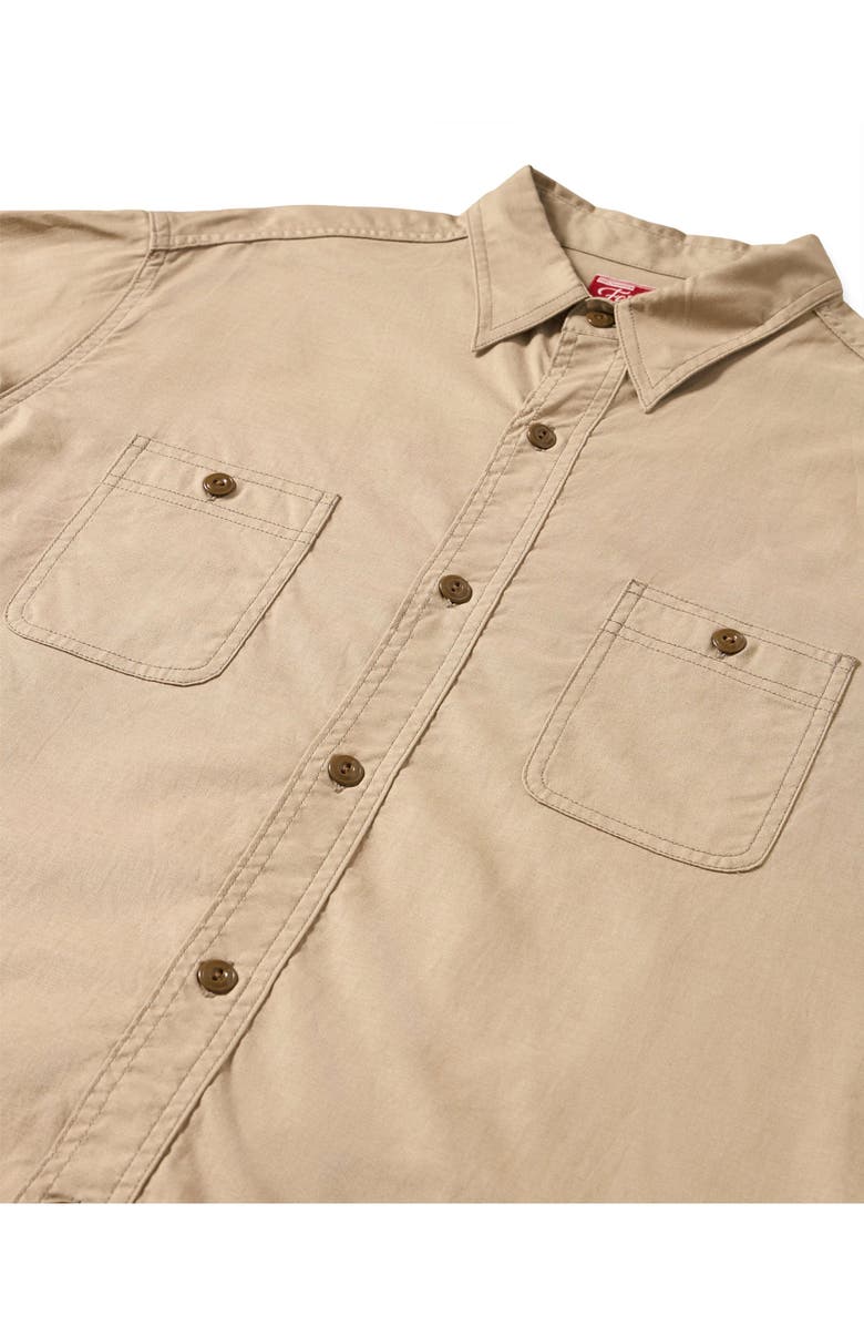 Fortela Otero Cotton Shirt, Alternate, color, Beige