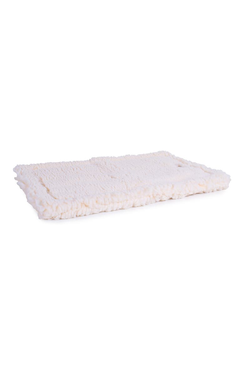 High Pile Fleece Comfort Cushion, Main, color, NATURAL