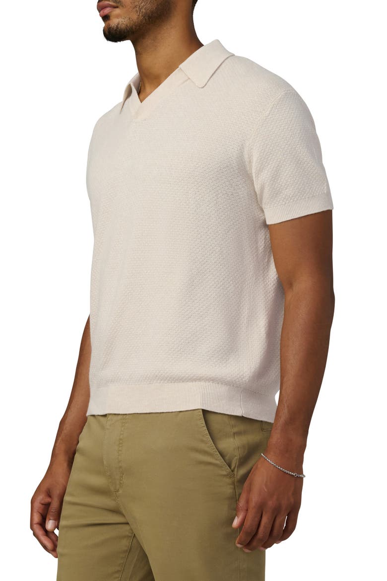 Johnny Collar Polo, Alternate, color, SANDPAPER