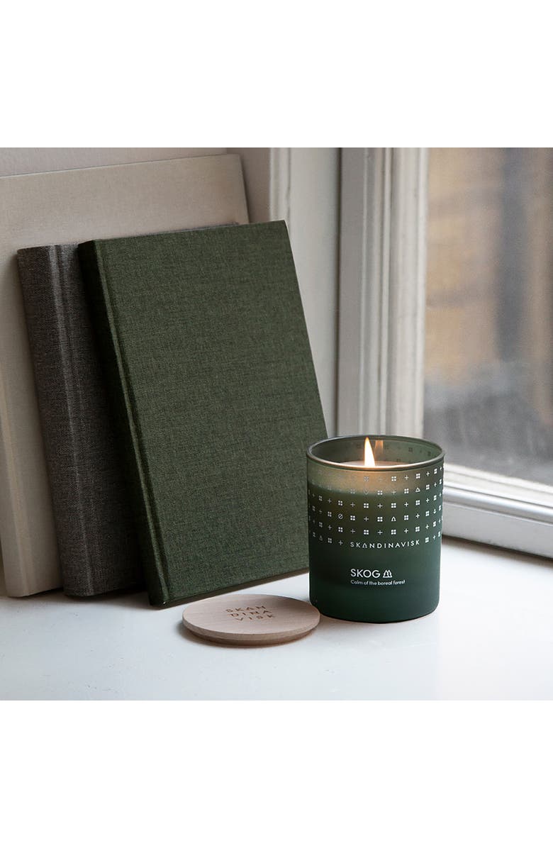 SKANDINAVISK SKOG Scented Candle 200g, Alternate, color, Green