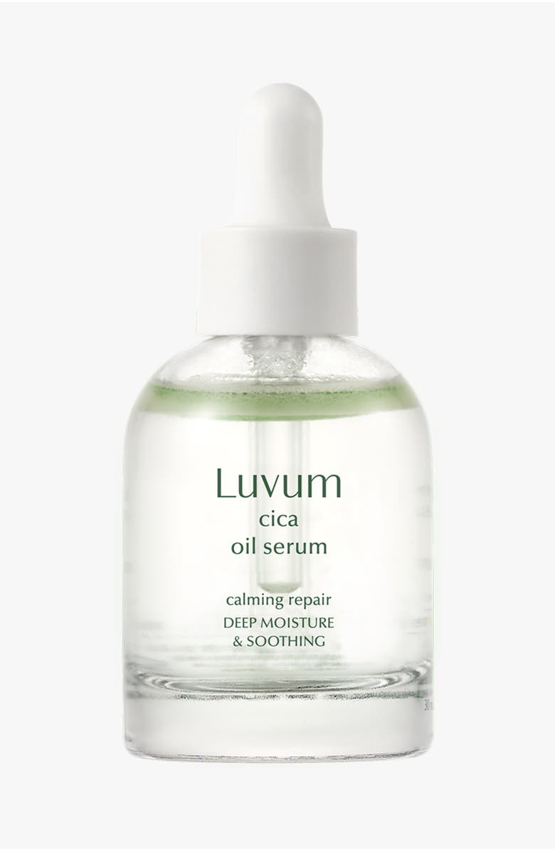 Luvum Calming Repair Cica Oil Serum, Main, color, NO COLOR