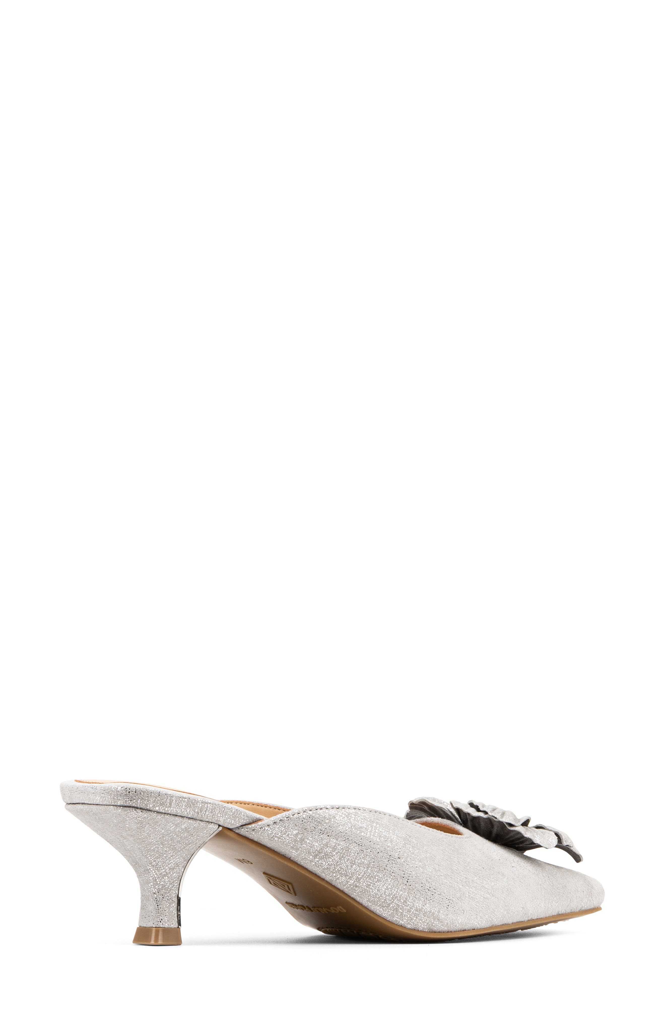 Donald Pliner Kalinna Square Toe Mule, Alternate, color, Silver