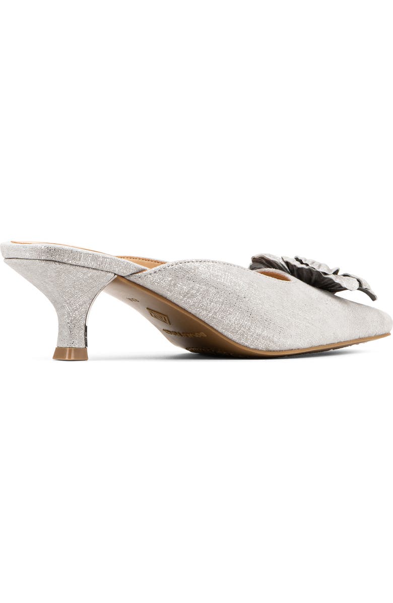 Donald Pliner Kalinna Square Toe Mule, Alternate, color, Silver