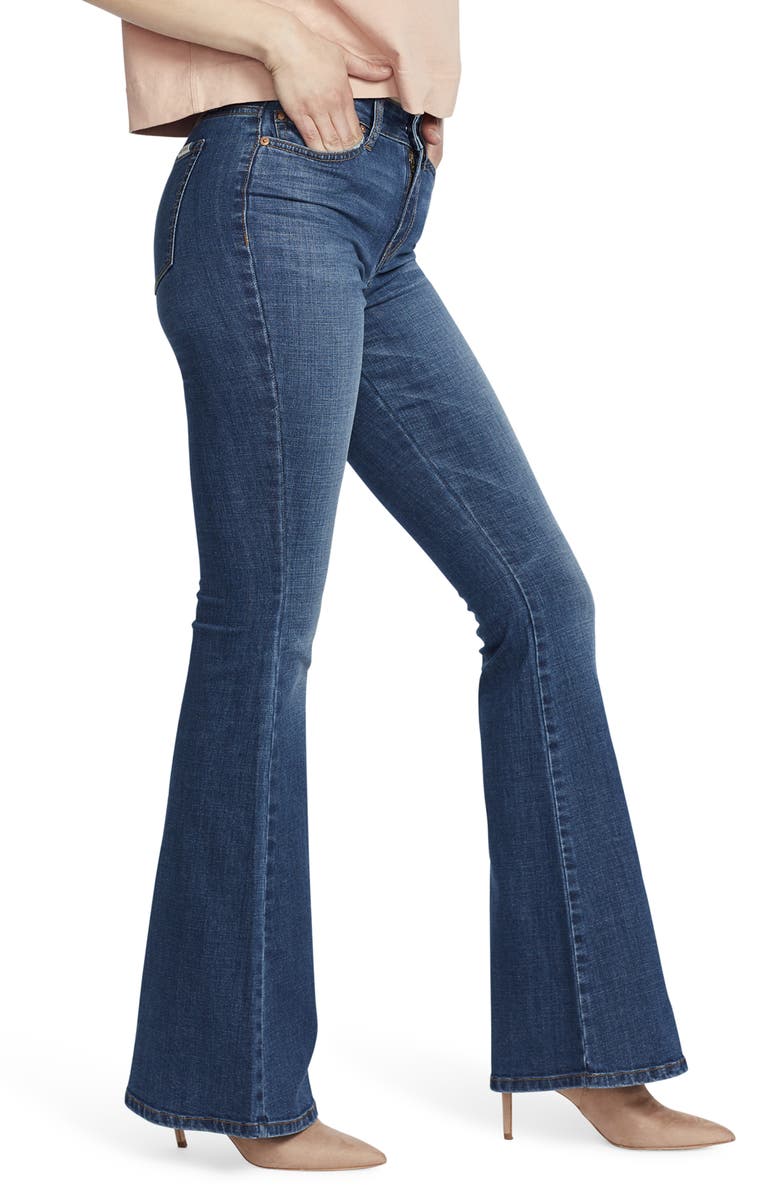 Ella Moss High Waist Flare Jeans, Alternate, color,