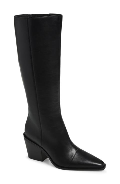 Newbury Leather Knee High Boot