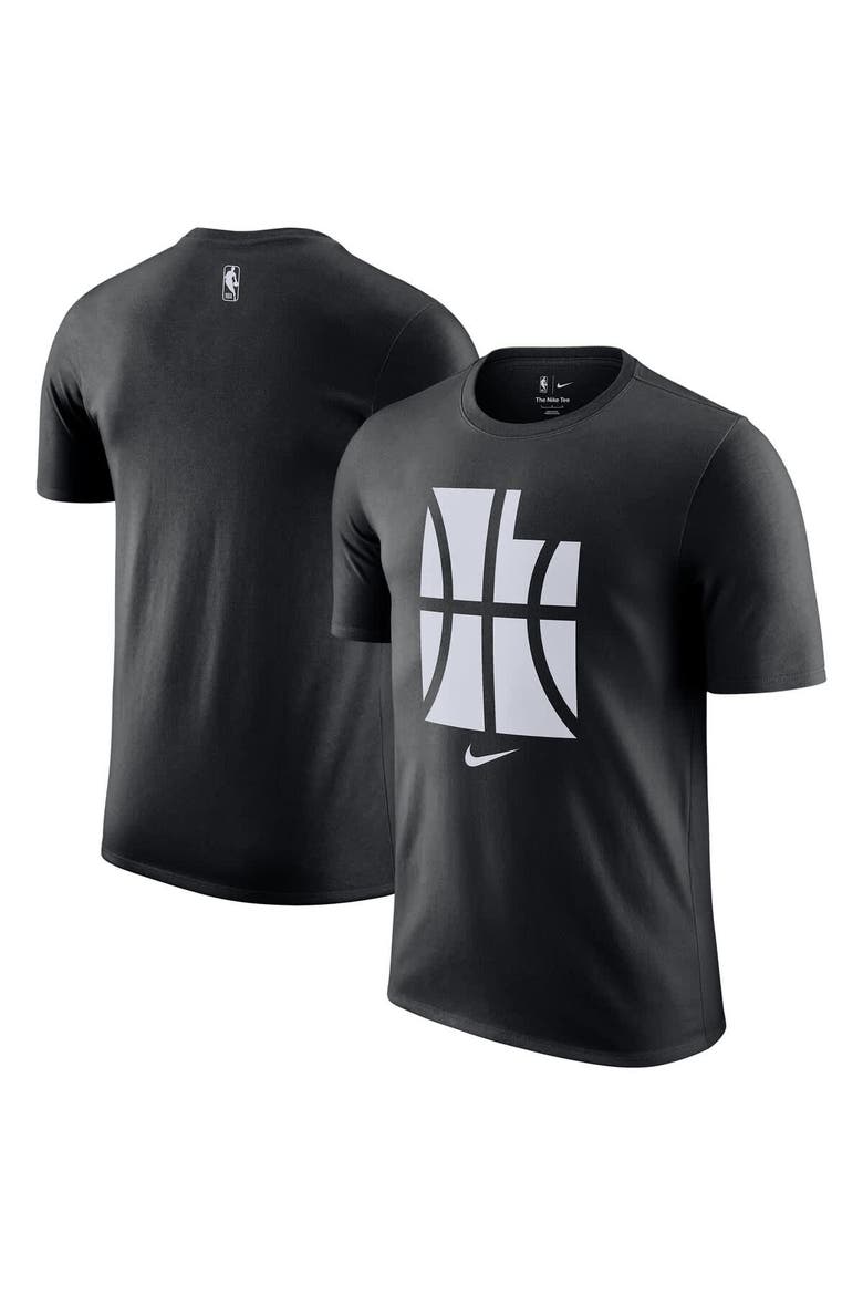 Men's Nike  Black Utah Jazz 2025/26 City Edition Remix Essential Logo T-Shirt, Main, color, Black