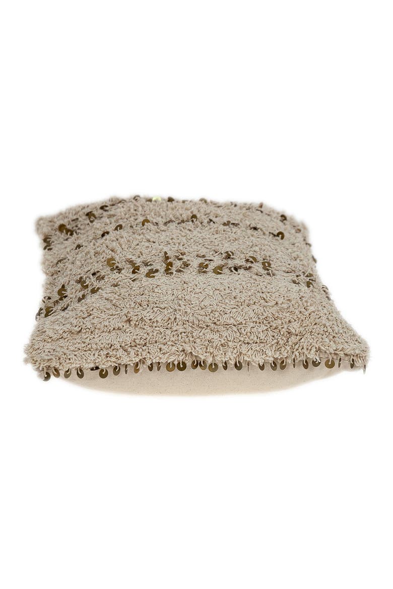 Acacia Balm Transitional Beige Throw Pillow, Alternate, color, BEIGE