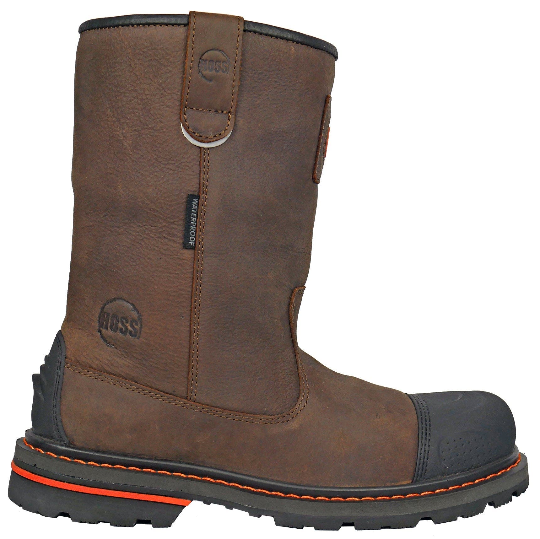 Hoss Boot Company HOSS Cartwright II Wellington Soft Toe Work Boot, Alternate, color, Brown