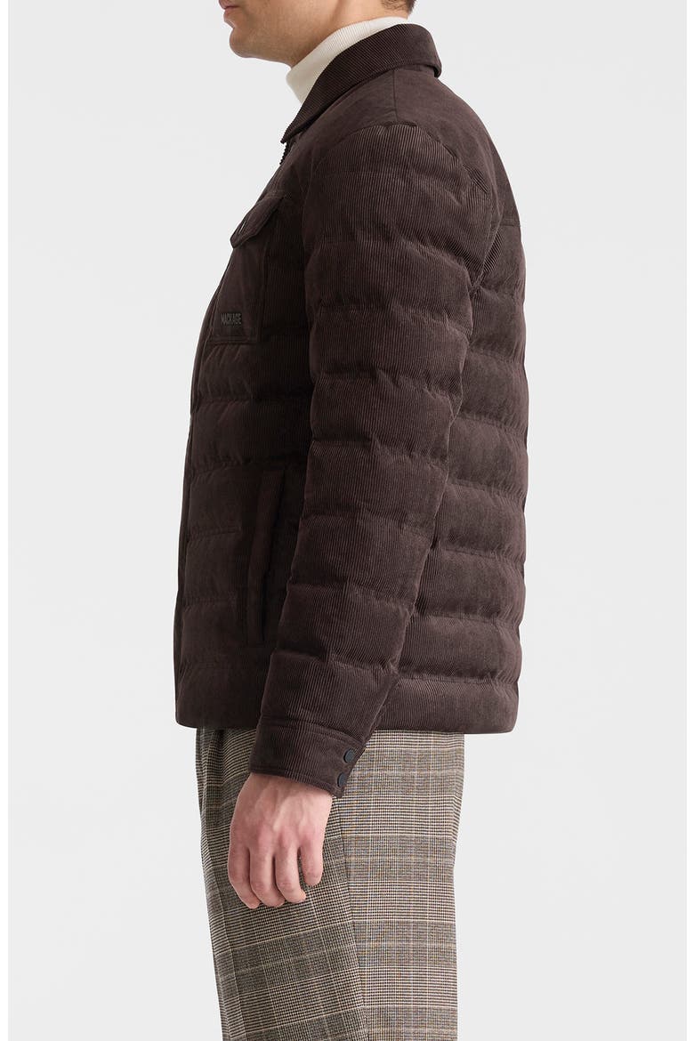 Cohen Corduroy Puffer Jacket, Alternate, color, COFFEE