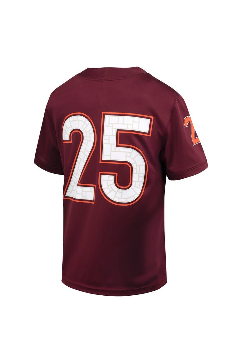 Youth Nike #25 Maroon Virginia Tech Hokies Untouchable Football Jersey, Alternate, color, Maroon