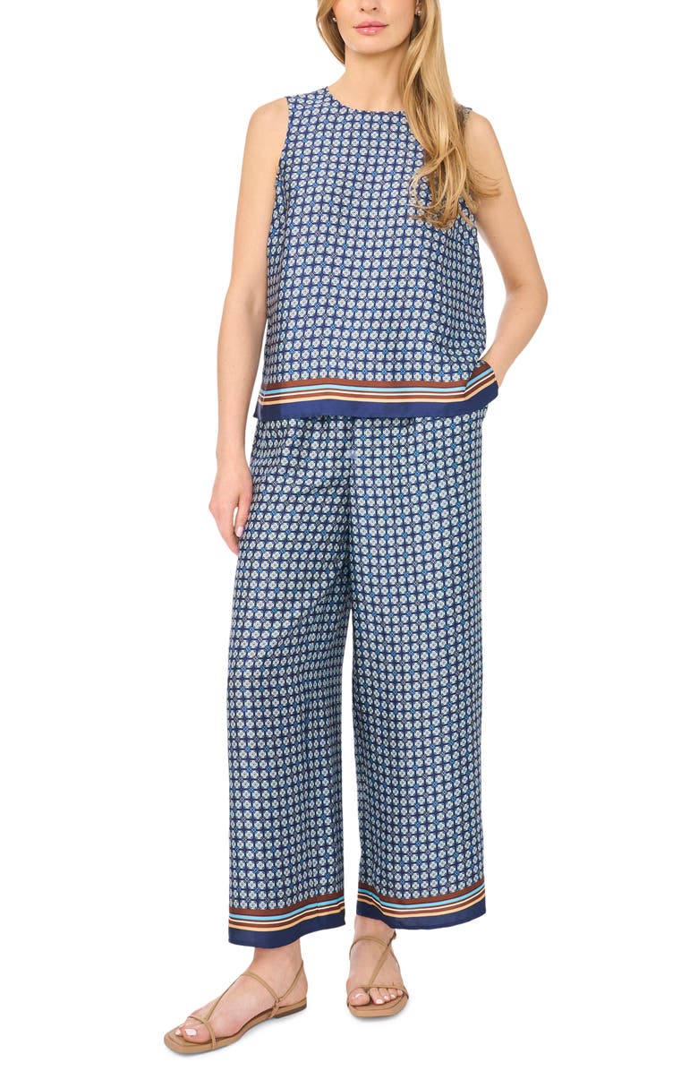 Halogen<sup>®</sup> Geo Print Sleeveless Shell, Alternate, color, 