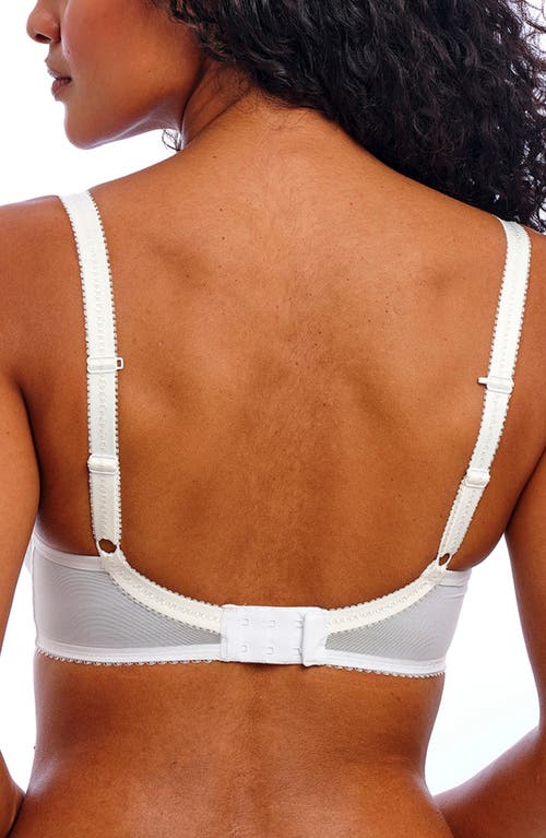 Freya Fascinate Underwire Plunge T-shirt Bra In White