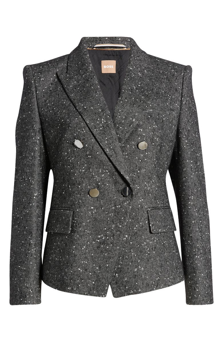 BOSS Jocanah Double Breasted Blazer, Alternate, color, 