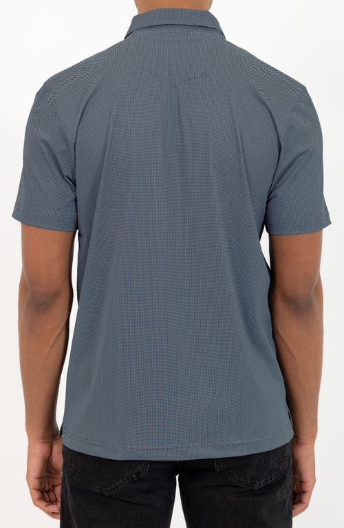 Pino By Pinoporte Men's Modern Fit 4 Way Stretch Technology Polo In Black