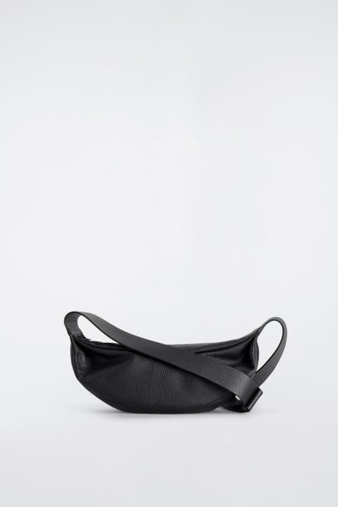 Swing Crossbody Bag - Textured Leather