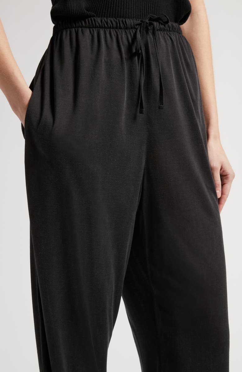 The Row Lanuit Silk Drawstring Pants, Alternate, color, 