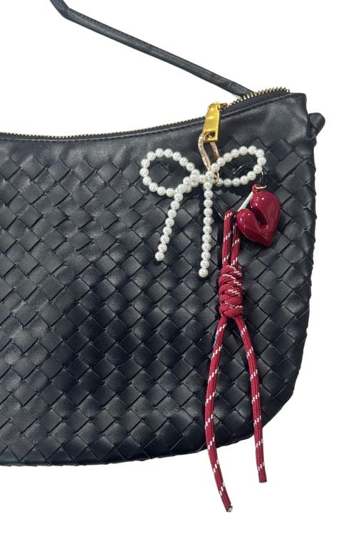 Macrae & Co . Love Bag Charm In Red