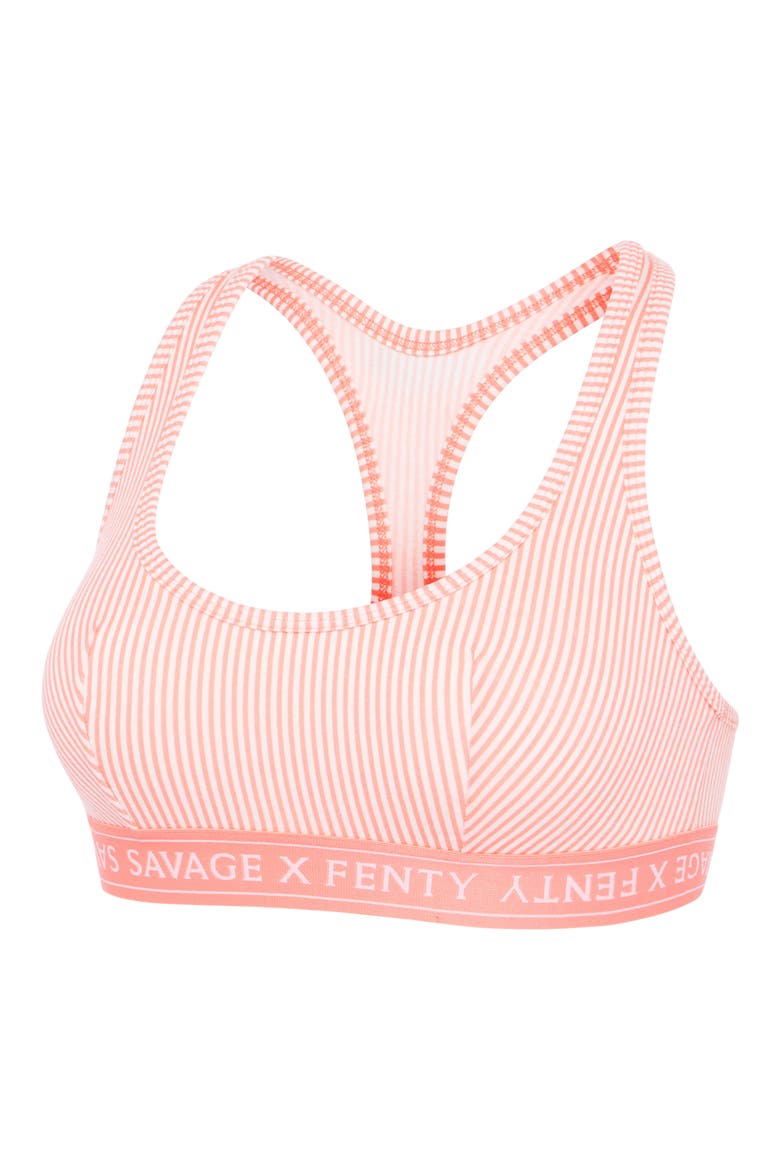 Stretch Cotton Essentials Bralette, Alternate, color, PINK ODYSSEY/VENUS PINK