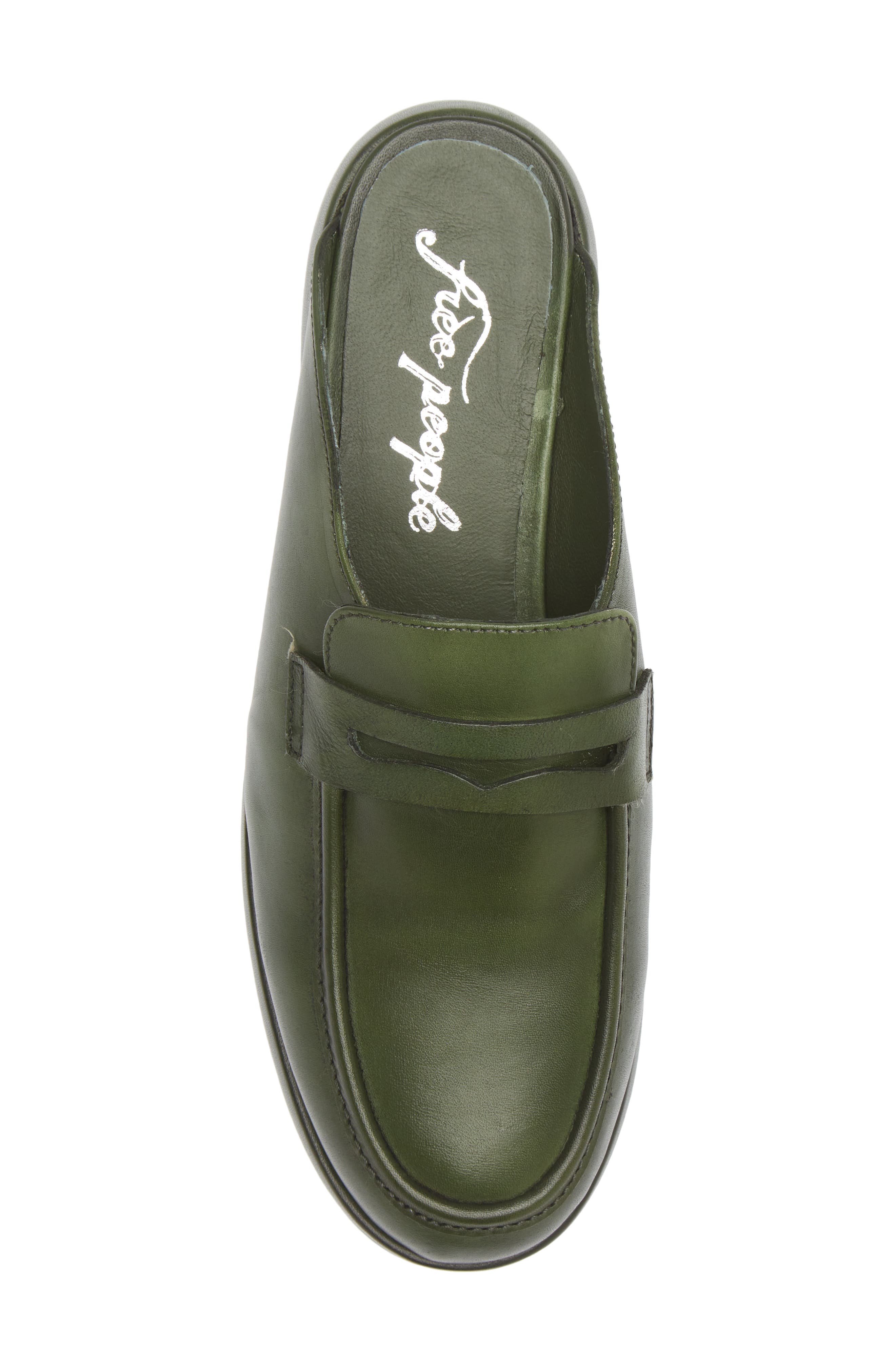 Winston Platform Loafer Mule, Alternate, color, SEA GARDEN