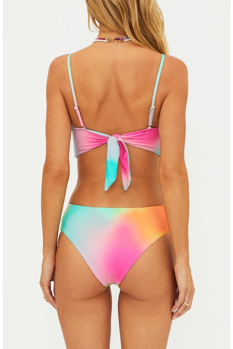 Stassia One-Piece Swimsuit, Alternate, color, STRAWBERRY SUNSET OMBRE