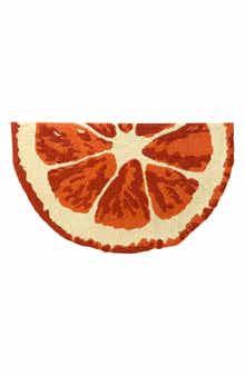 R16 HOME Orange Slice Indoor/Outdoor Doormat