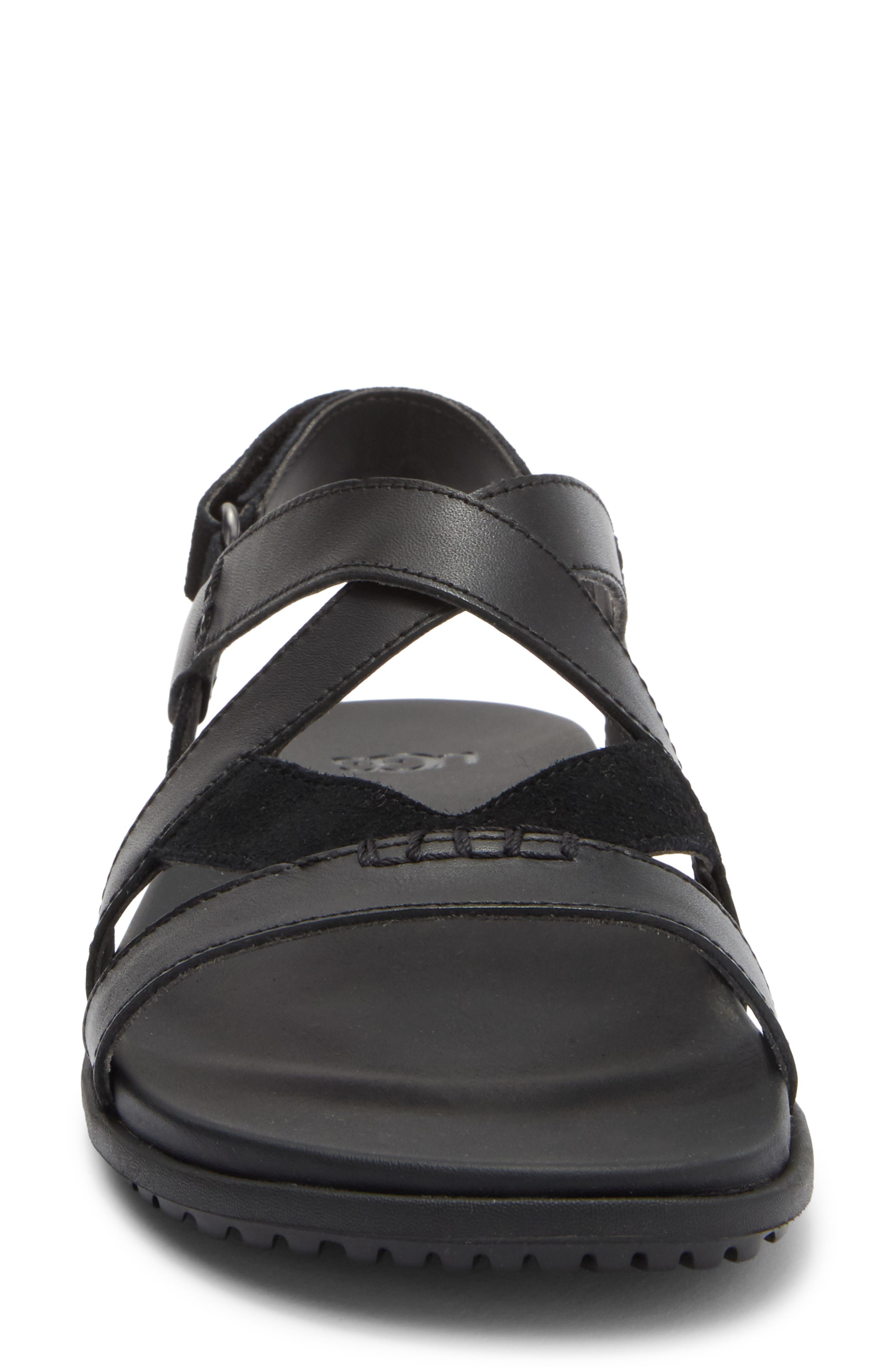 UGG<sup>®</sup> Solivan Slingback Sandal, Alternate, color, Black