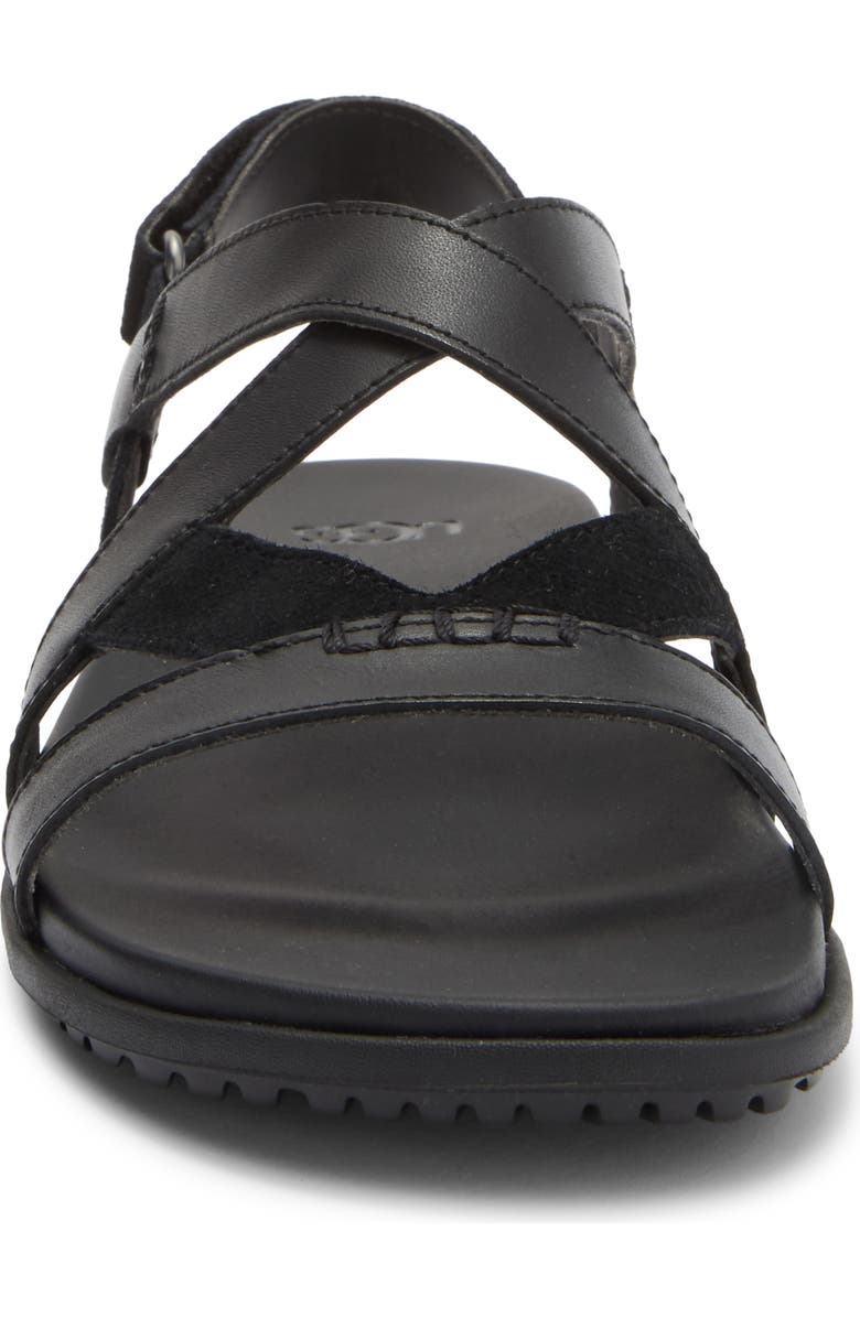 UGG<sup>®</sup> Solivan Slingback Sandal, Alternate, color, Black